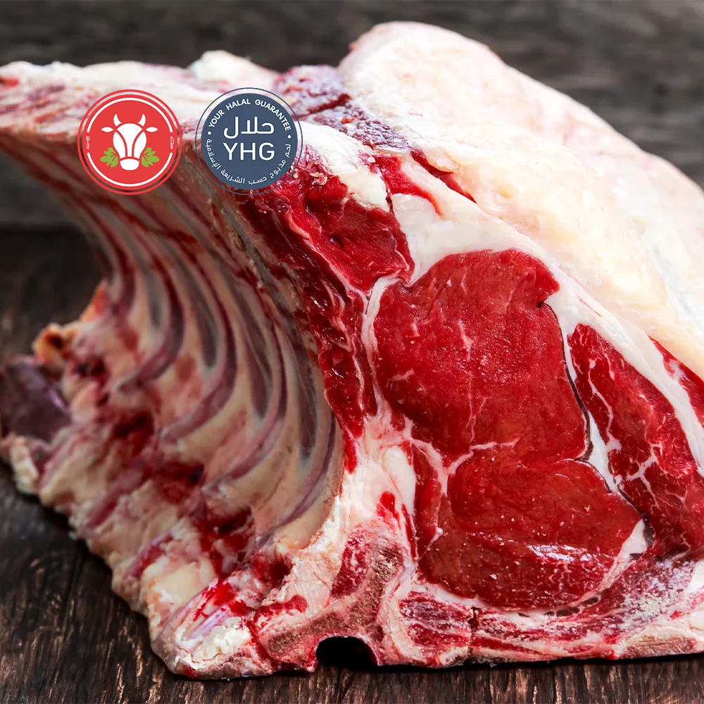 Halal Beef Ribeye Steak on the Bone (Côte de Boeuf) Halal Beef Ribeye Steak on the Bone (Côte de Boeuf)