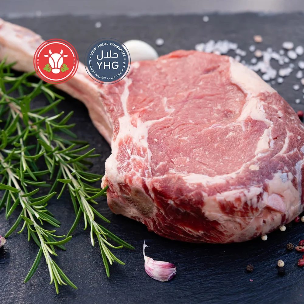 Halal Beef Tomahawk Steak Halal Beef Tomahawk Steak