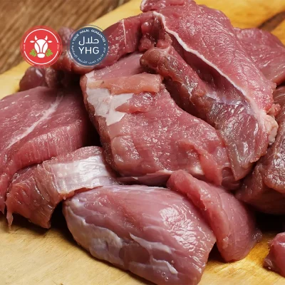Halal Diced Lamb