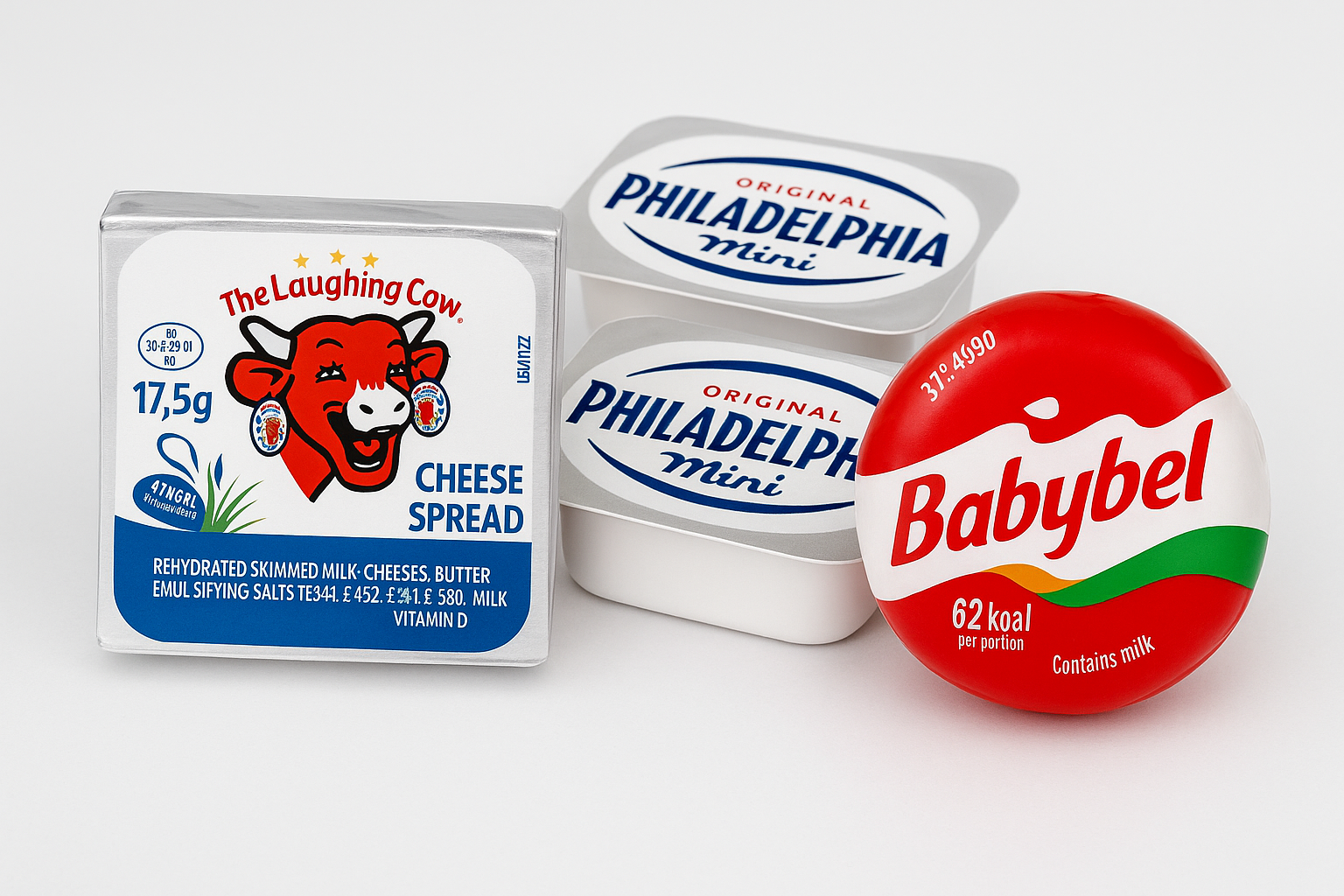 Mini Babybel, Philadelphia & Laughing Cow – Mixed Cheese Snack Portions Pack Mini Babybel, Philadelphia & Laughing Cow – Mixed Cheese Snack Portions Pack