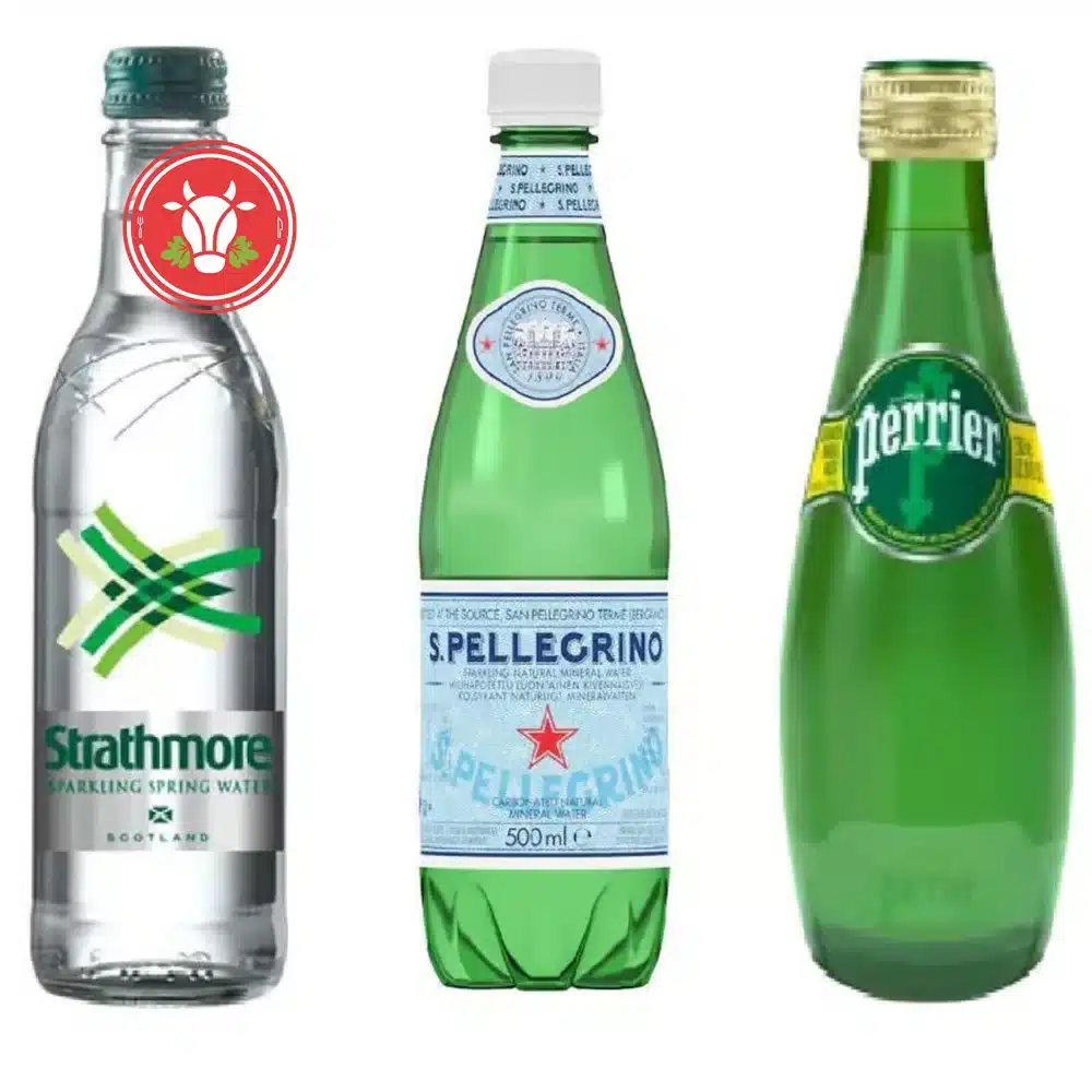 Sparkling Water Collection Glass & Plastic Bottles Pack of 6 Sparkling Water Collection Glass & Plastic Bottles Pack of 6