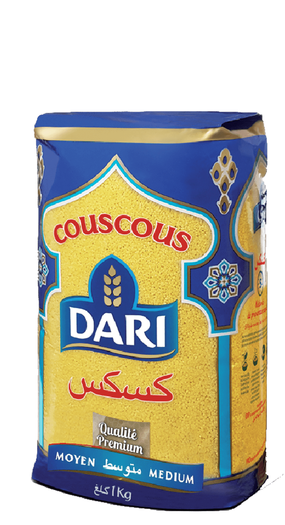 Dari Medium Couscous Moyen 1kg Dari Medium Couscous Moyen 1kg