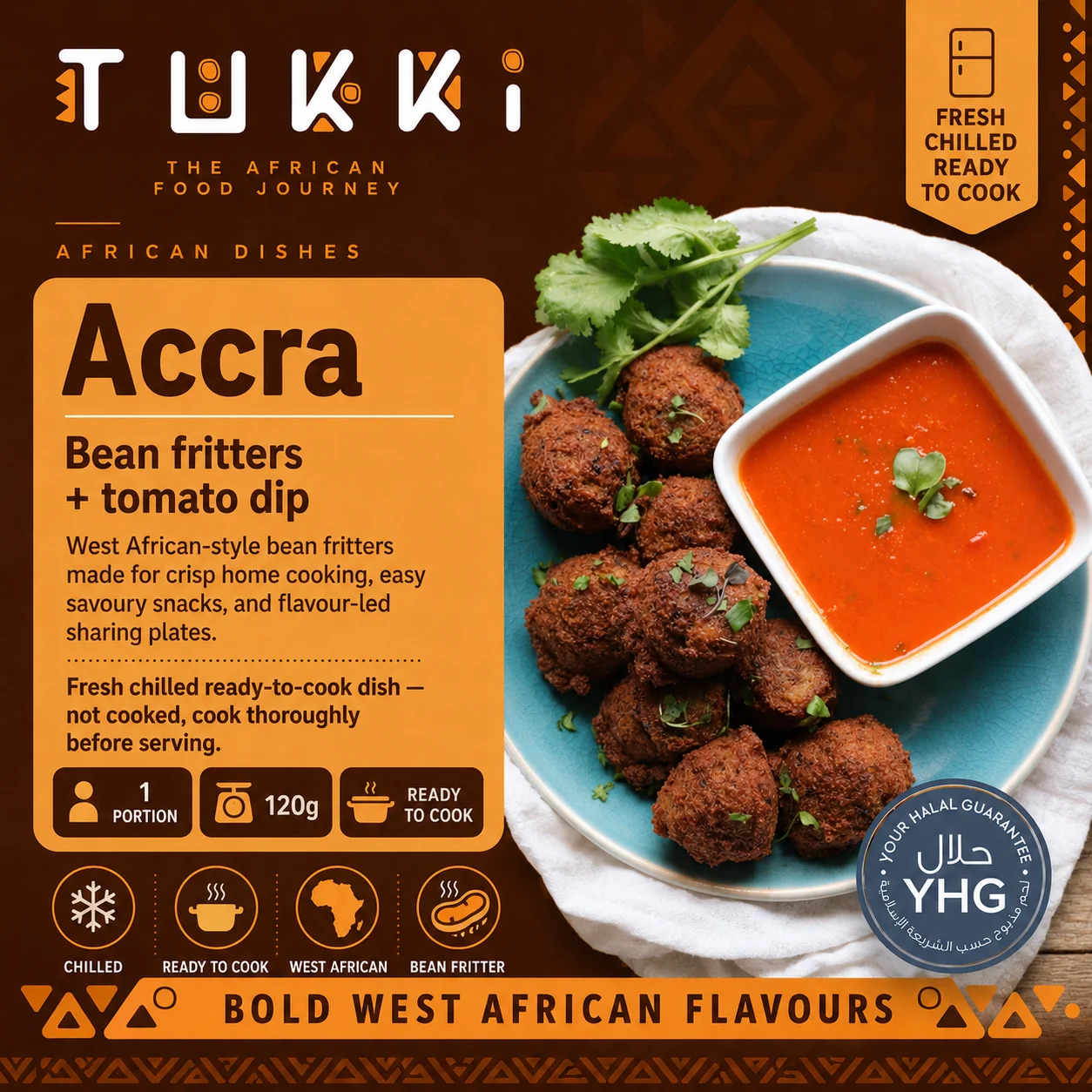Halal Accra (Fritters) — Ready to Cook Halal Accra (Fritters) — Ready to Cook