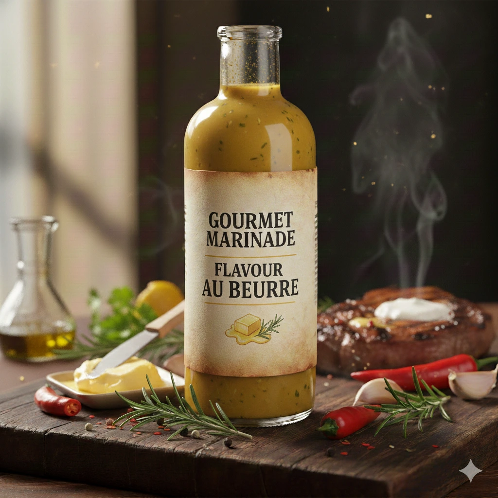 Au Beurre Gourmet Marinade 1L Au Beurre Gourmet Marinade 1L