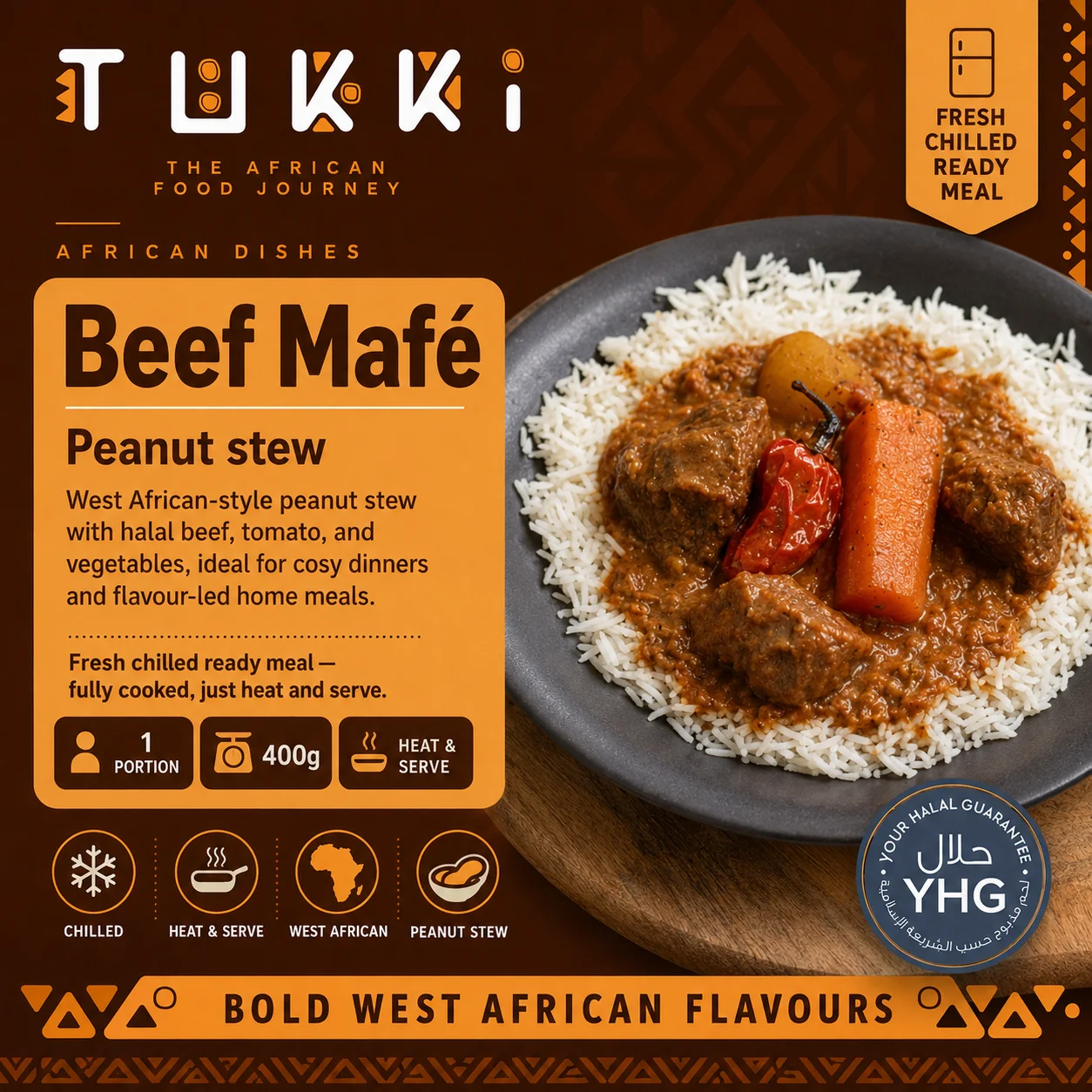 Halal Beef Mafé (Peanut Stew) Halal Beef Mafé (Peanut Stew)