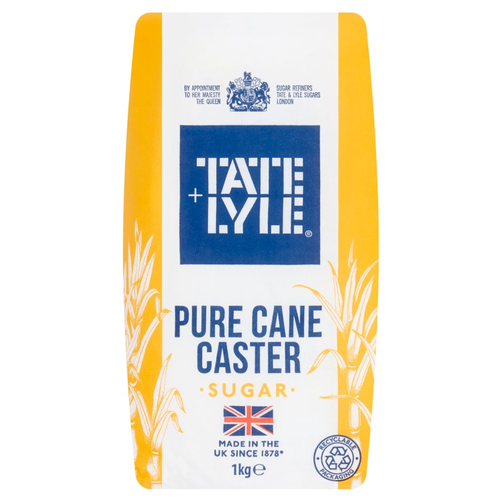 Caster Sugar (Fine White, Free-Flowing) 1kg Caster Sugar (Fine White, Free-Flowing) 1kg