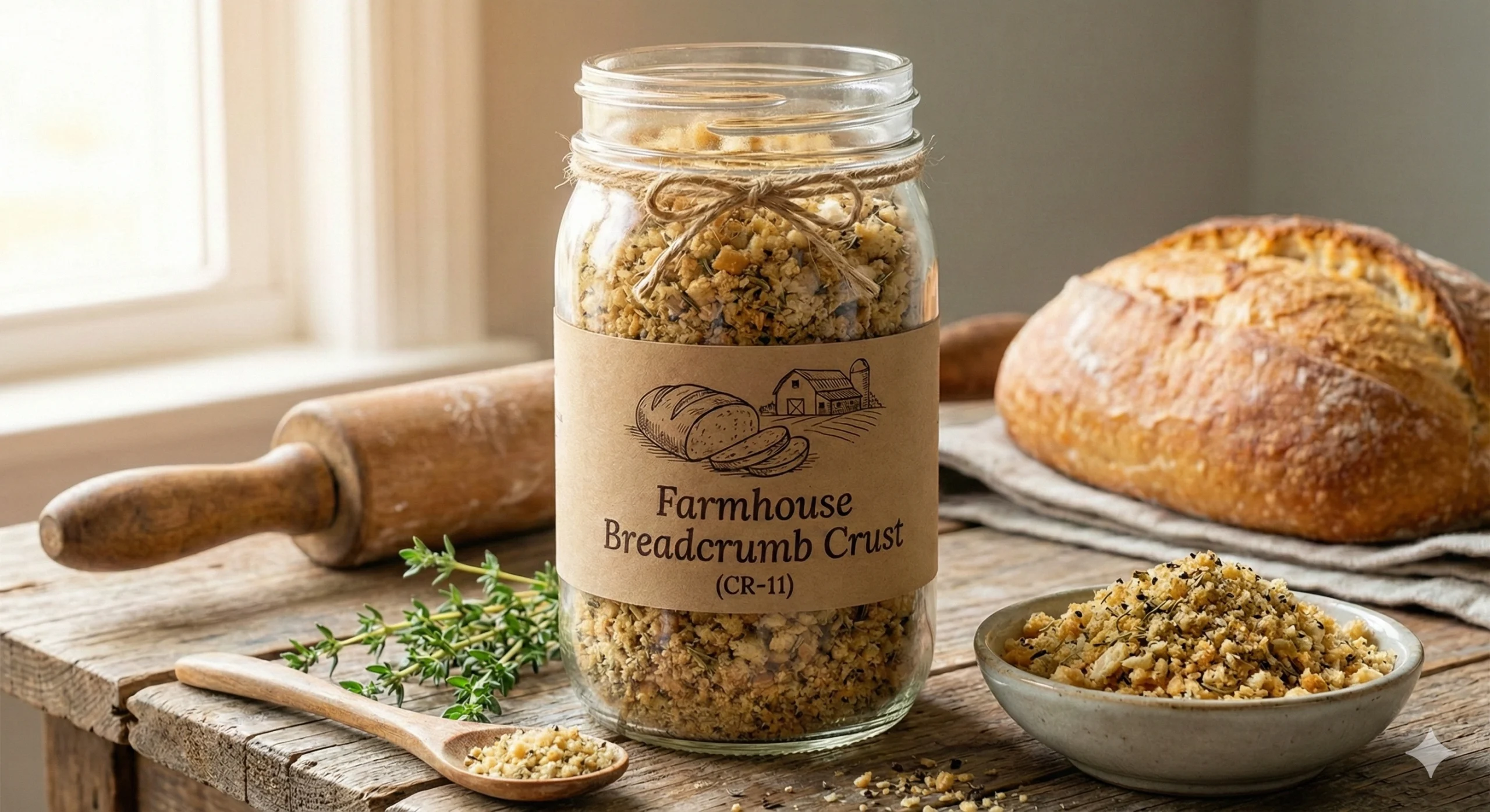 Farmhouse Breadcrumb Crust (CR-11) 500g Farmhouse Breadcrumb Crust (CR-11) 500g
