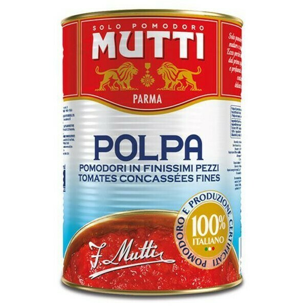 Finely Chopped Tomatoes (Polpa) 400g Finely Chopped Tomatoes (Polpa) 400g