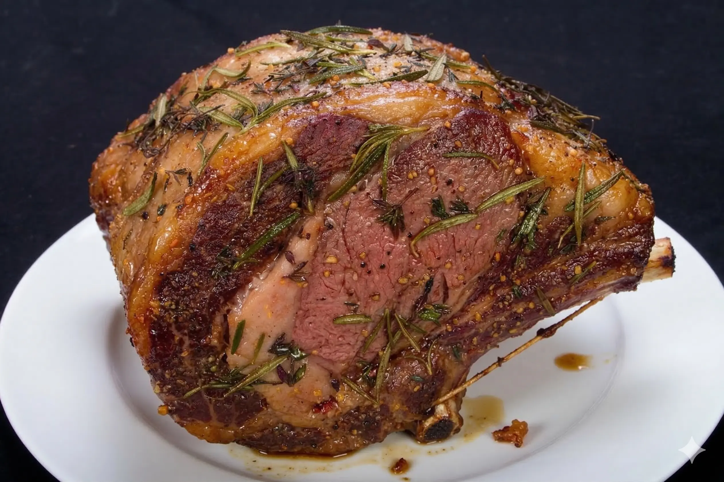 Halal Beef Standing Rib Roast — Pre-Cooked Halal Beef Standing Rib Roast — Pre-Cooked