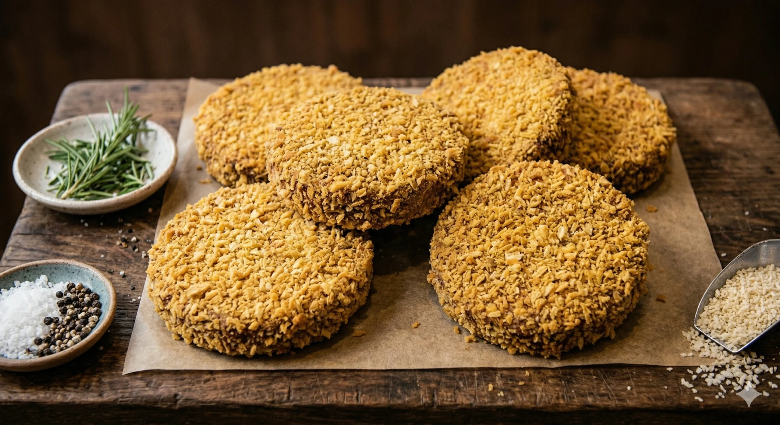 Halal Lamb Crunch Burger Halal Lamb Crunch Burger