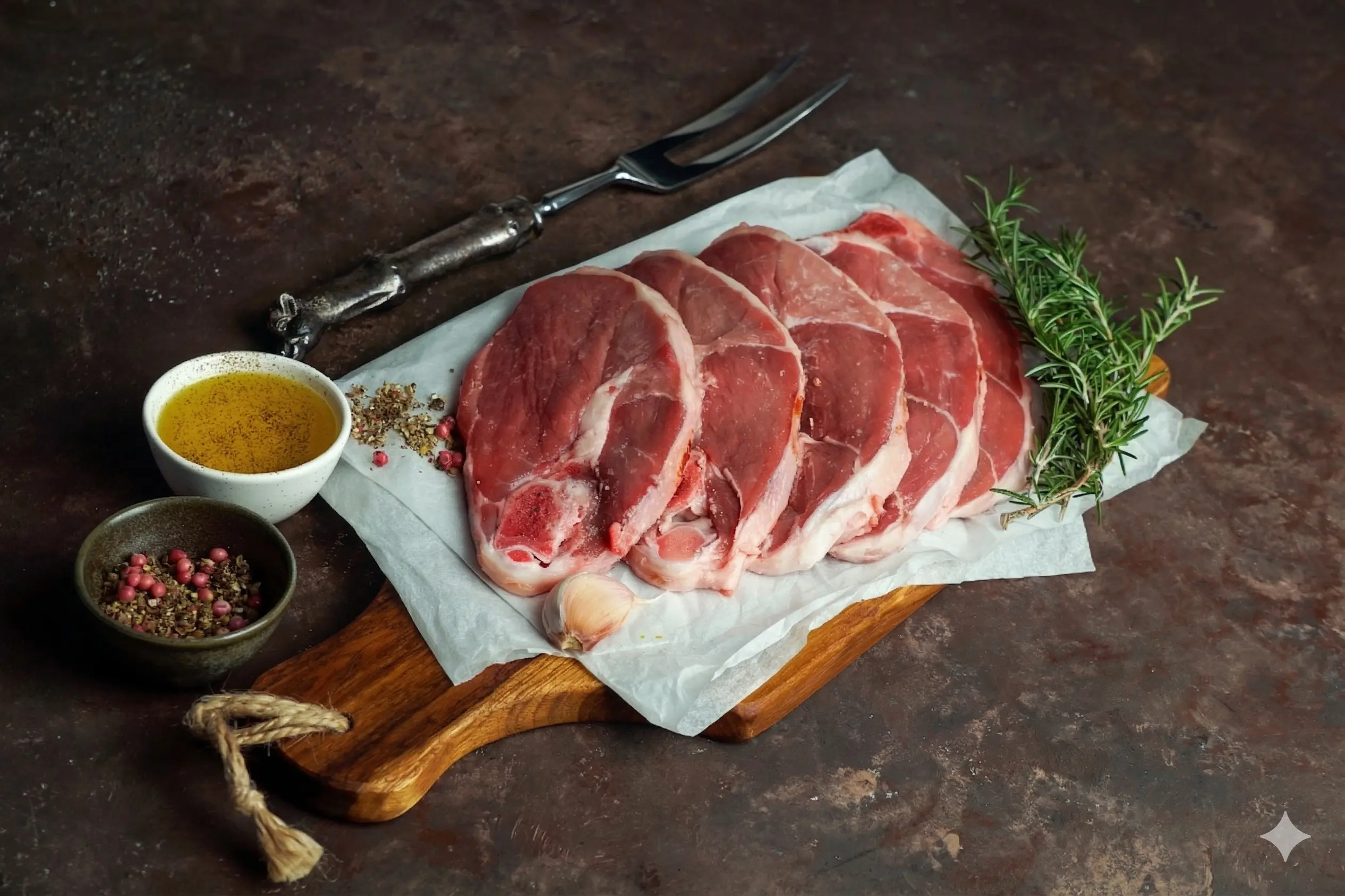 Halal Lamb Leg Steak Halal Lamb Leg Steak