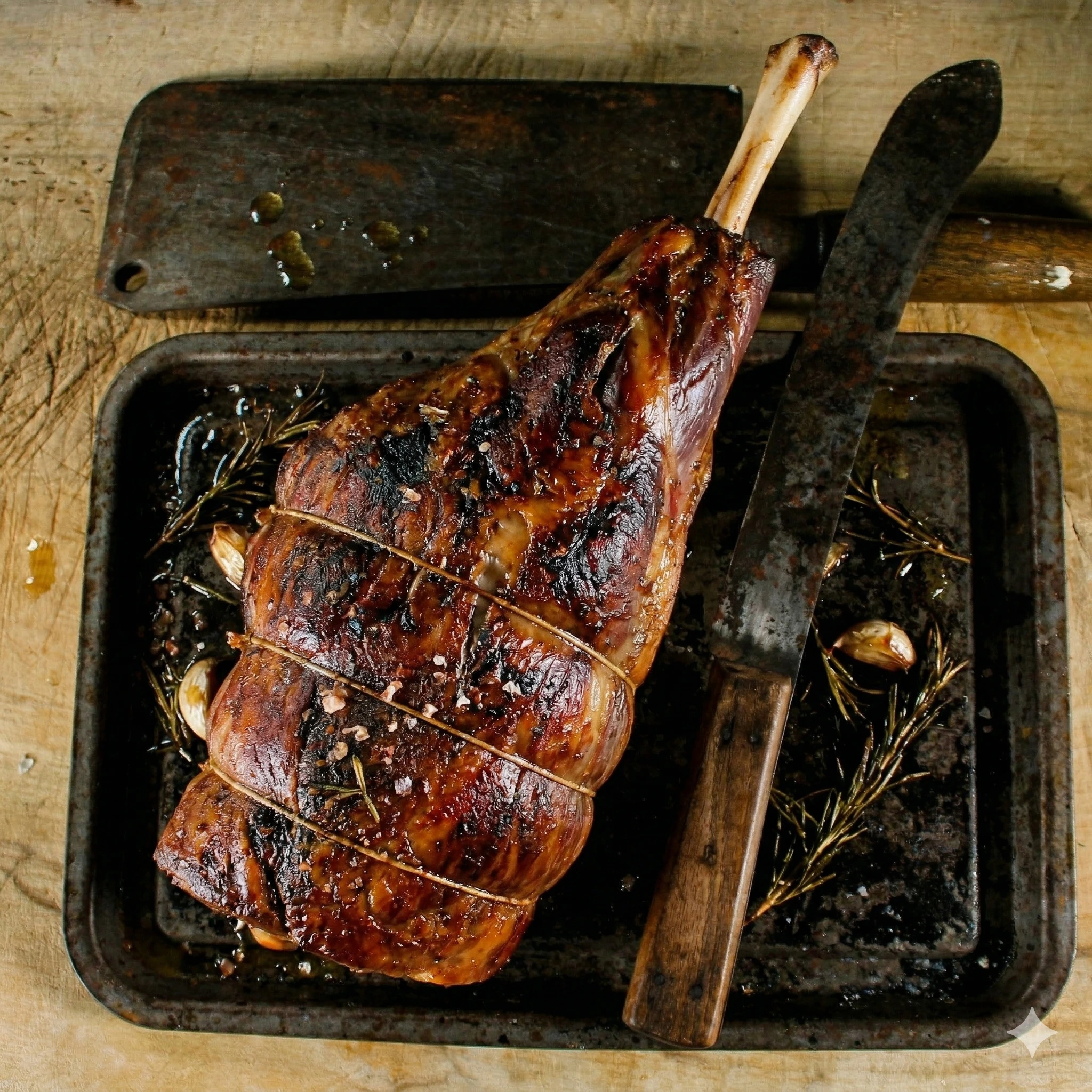 Halal Lamb Slow-Cooking Joint — Pre-Cooked Halal Lamb Slow-Cooking Joint — Pre-Cooked
