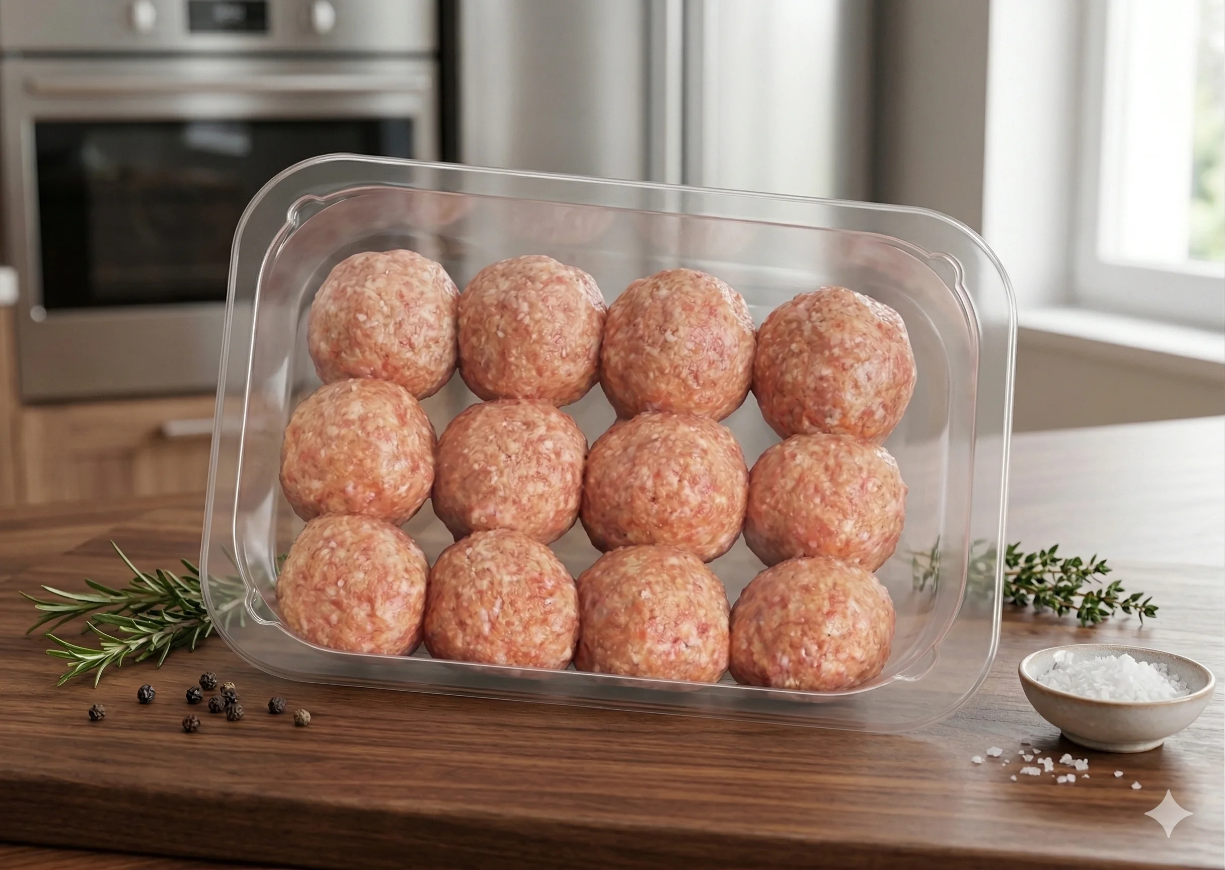 Halal Milk-Fed Veal Meatballs – Pack of 12 Halal Milk-Fed Veal Meatballs – Pack of 12