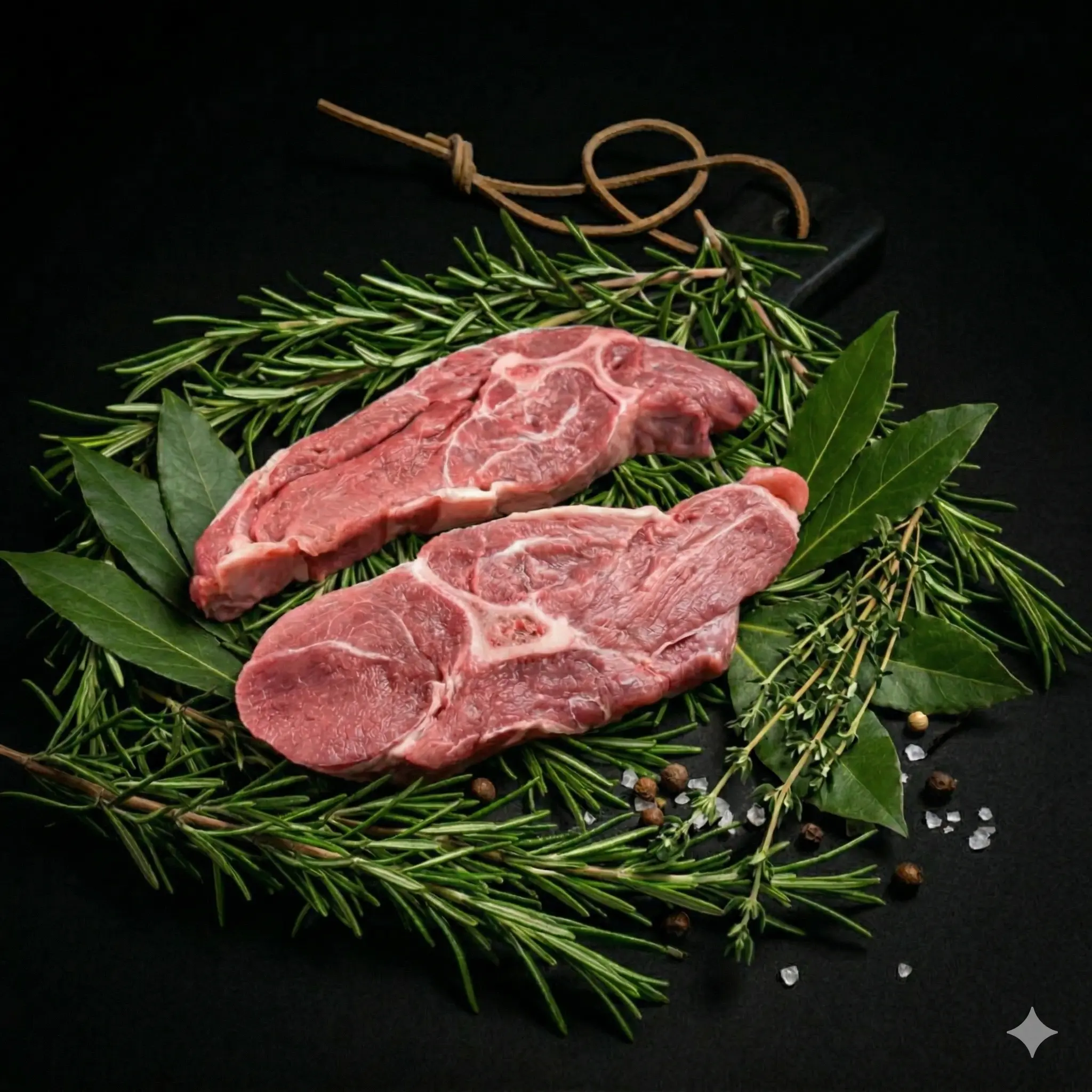 Halal Milk-Fed Veal Minute Steaks (Bone-In) — Butcher’s Choice (Escalope de Veau avec Os) Halal Milk-Fed Veal Minute Steaks (Bone-In) — Butcher’s Choice (Escalope de Veau avec Os)