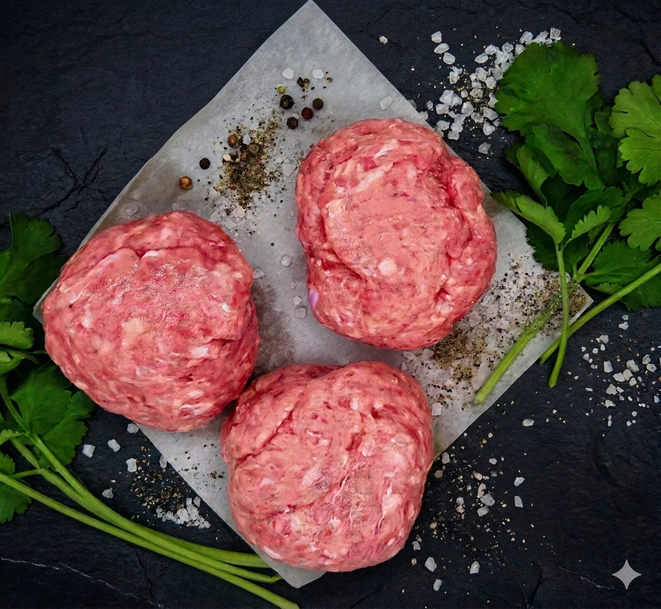 Halal Milk-Fed Veal Smash Burger Halal Milk-Fed Veal Smash Burger