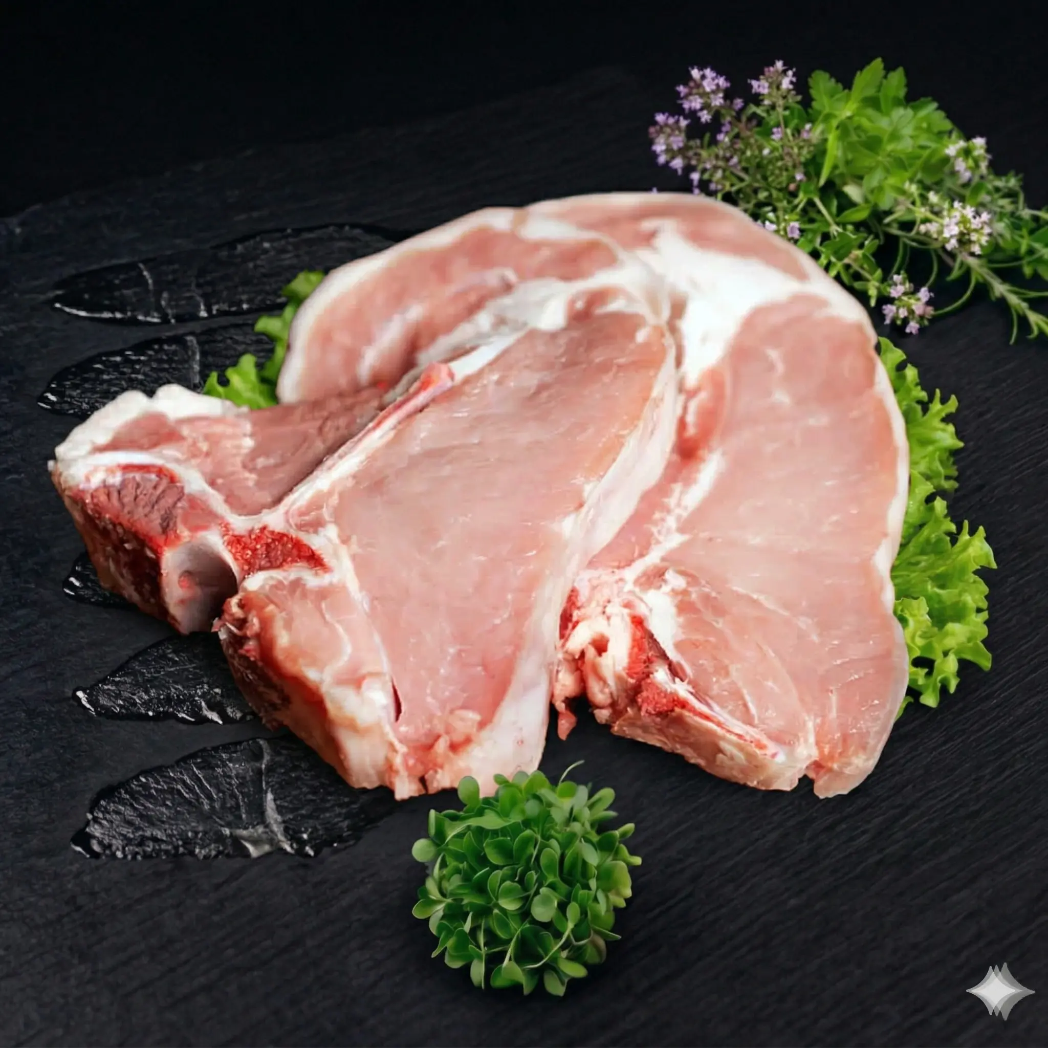 Halal Milk-Fed Veal T-Bone Steak (T-Bone de Veau) Halal Milk-Fed Veal T-Bone Steak (T-Bone de Veau)