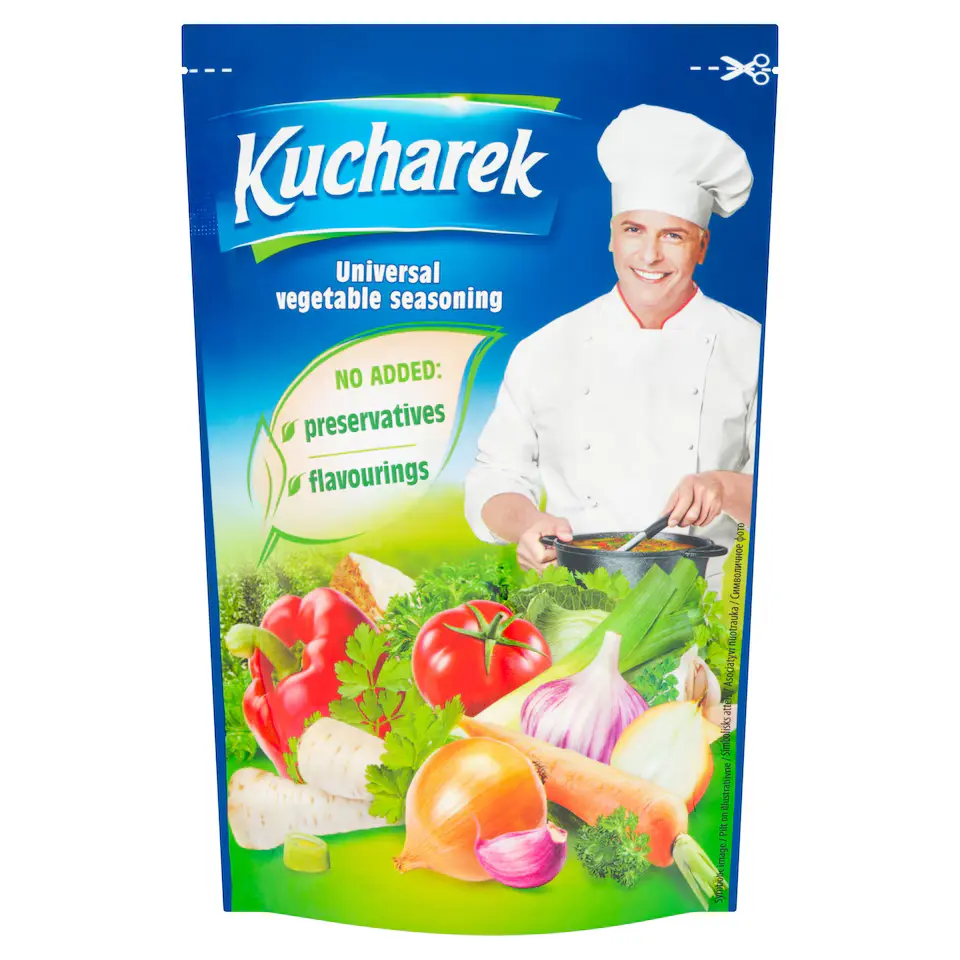 Kucharek Universal Vegetable Seasoning 200g Kucharek Universal Vegetable Seasoning 200g