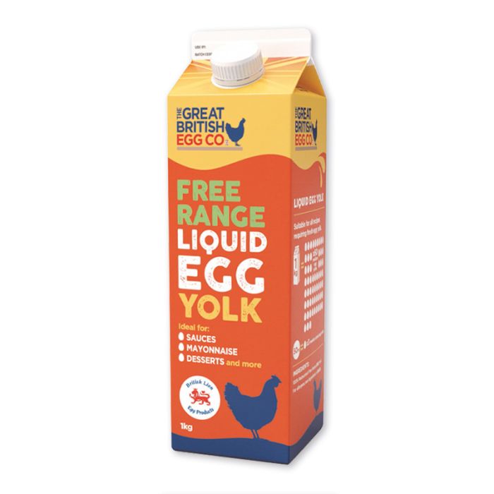 Liquid Egg Yolks (Free Range, Lion Quality) – 1kg Liquid Egg Yolks (Free Range, Lion Quality) – 1kg