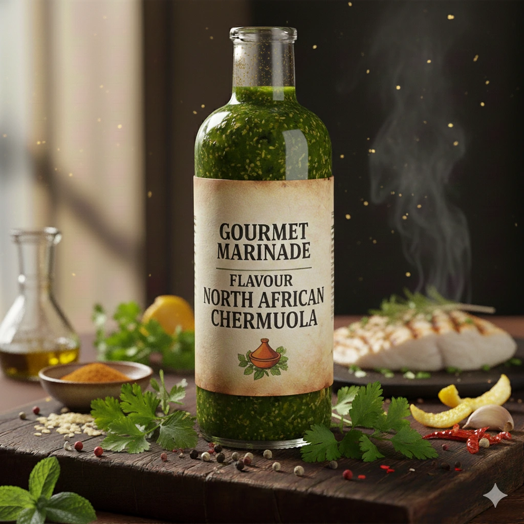 North African Chermoula Gourmet Marinade 1L North African Chermoula Gourmet Marinade 1L