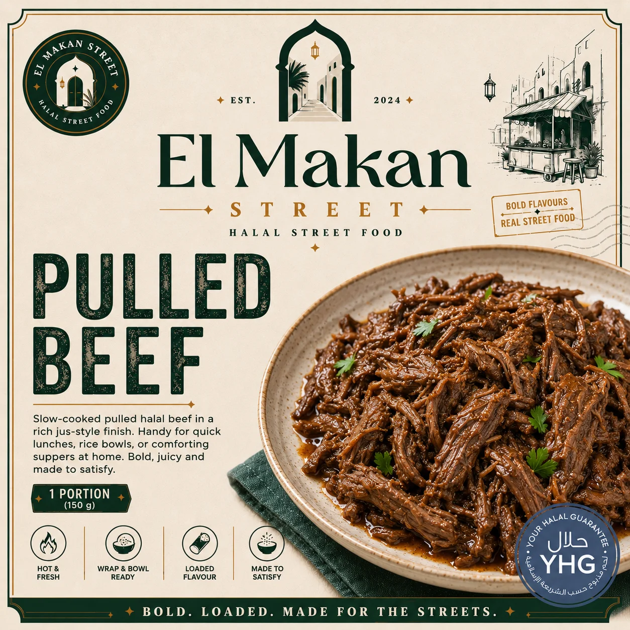 Halal Pulled Beef Halal Pulled Beef