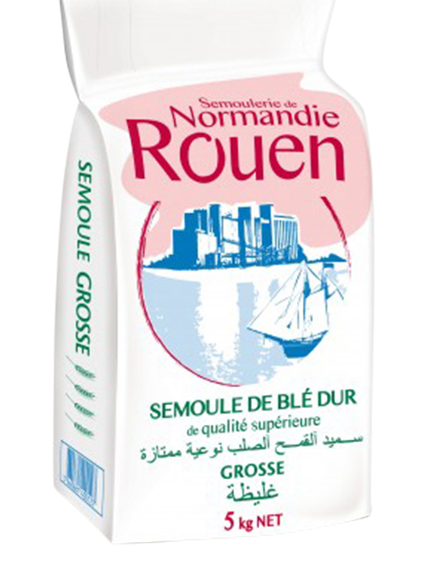 Semoule de Rouen Gross – Coarse Durum Wheat Semolina 5kg Semoule de Rouen Gross – Coarse Durum Wheat Semolina 5kg