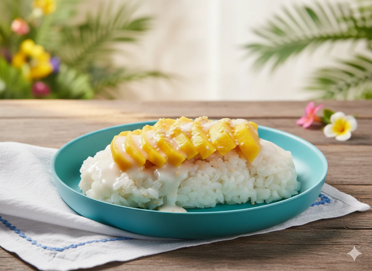 Mango Sticky Rice Dessert Mango Sticky Rice Dessert