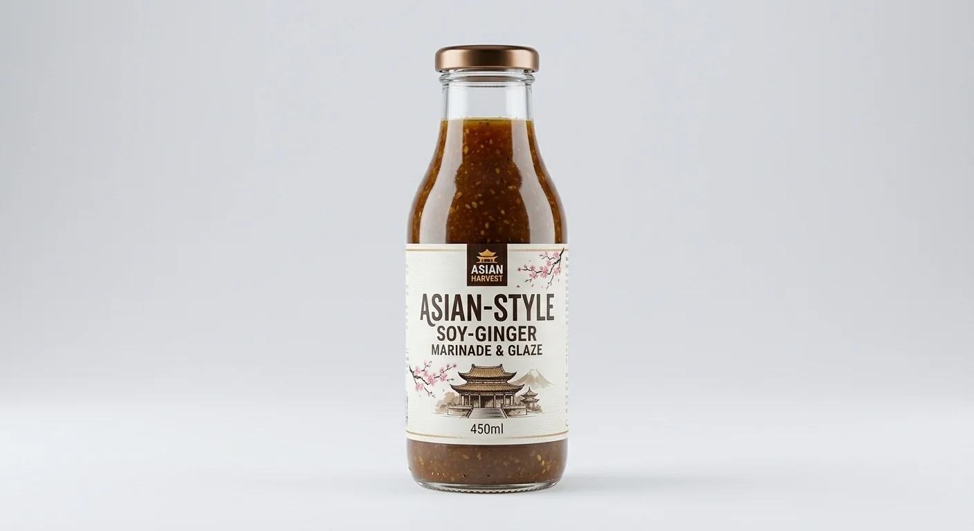 Asian-Style Soy-Ginger Marinade & Glaze 450ml Asian-Style Soy-Ginger Marinade & Glaze 450ml