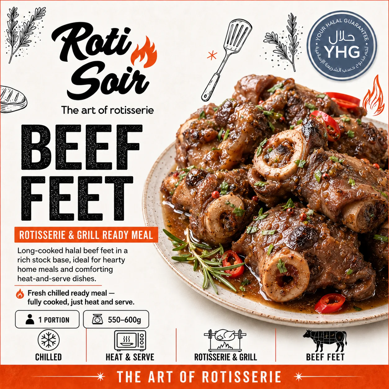 Halal Beef Feet Halal Beef Feet