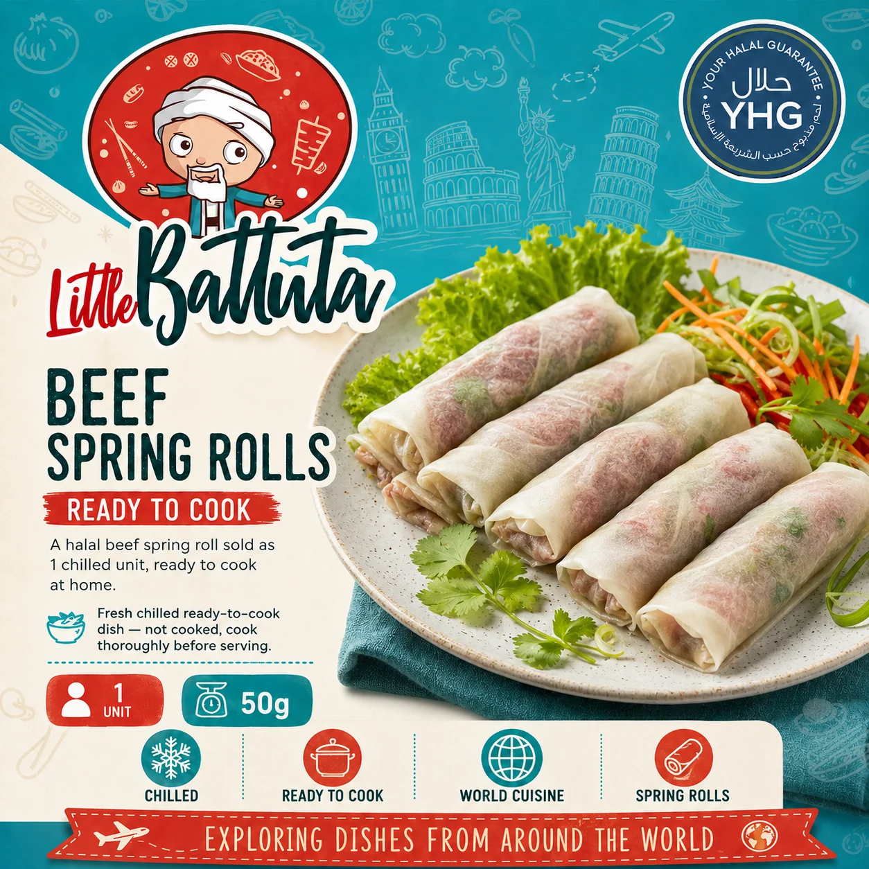 Halal Beef Spring Rolls Halal Beef Spring Rolls