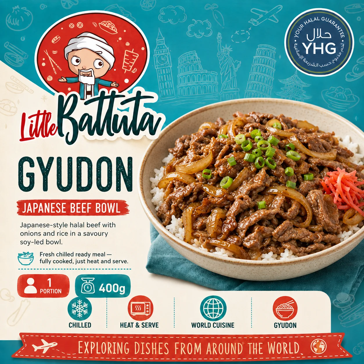 Halal Gyudon (Japanese Beef Bowl) Halal Gyudon (Japanese Beef Bowl)