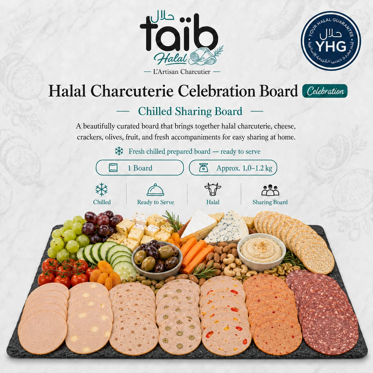 Halal Charcuterie Celebration Board Halal Charcuterie Celebration Board